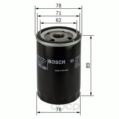 

Фильтр масляный Bosch 0451104026, Фильтр масляный Bosch 0451104026 Bosch 0451104026