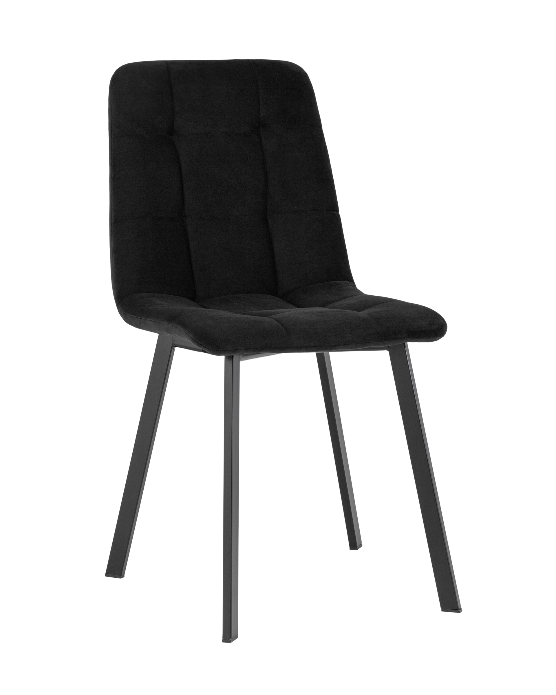 фото Стул oliver square велюр черный stool group
