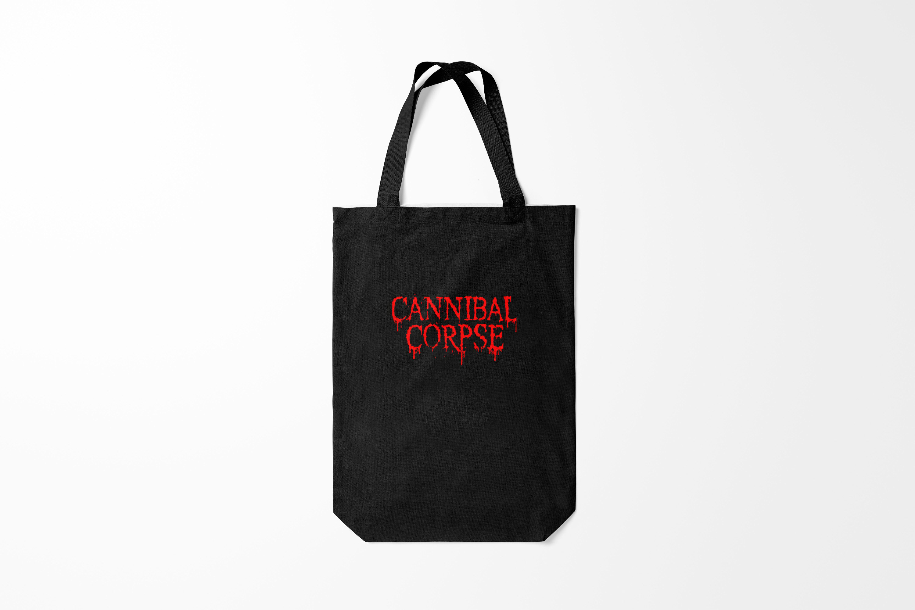 

Сумка шoппер унисекс Burnettie Cannibal Corpse, черный, Cannibal Corpse