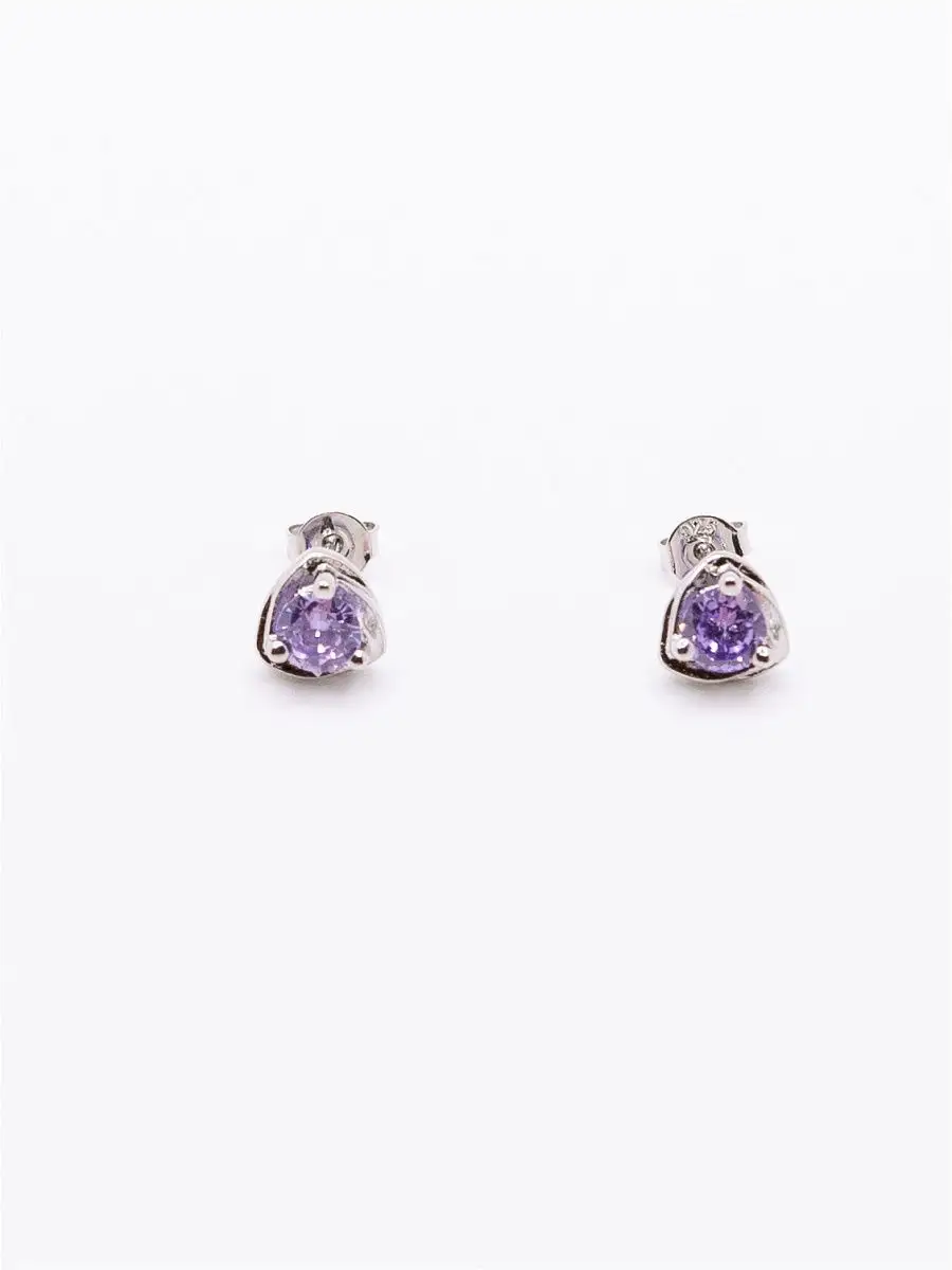 

Серьги пусеты из латуни SHINE & BEAUTY 77147, кристалл, 77147