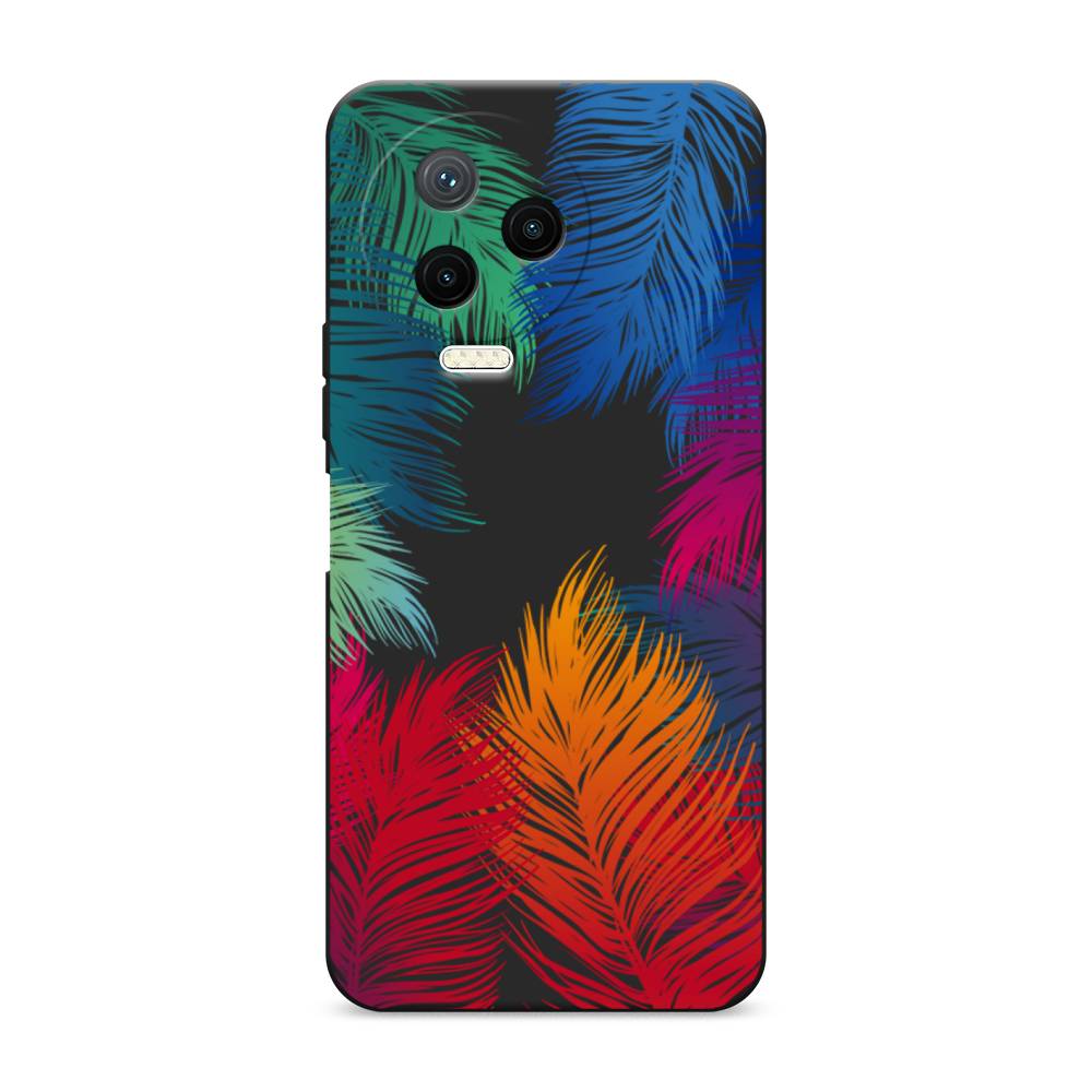 

Чехол Awog на Infinix Note 12 Pro 4G "Рамка из перьев", Красный, 3103052-1
