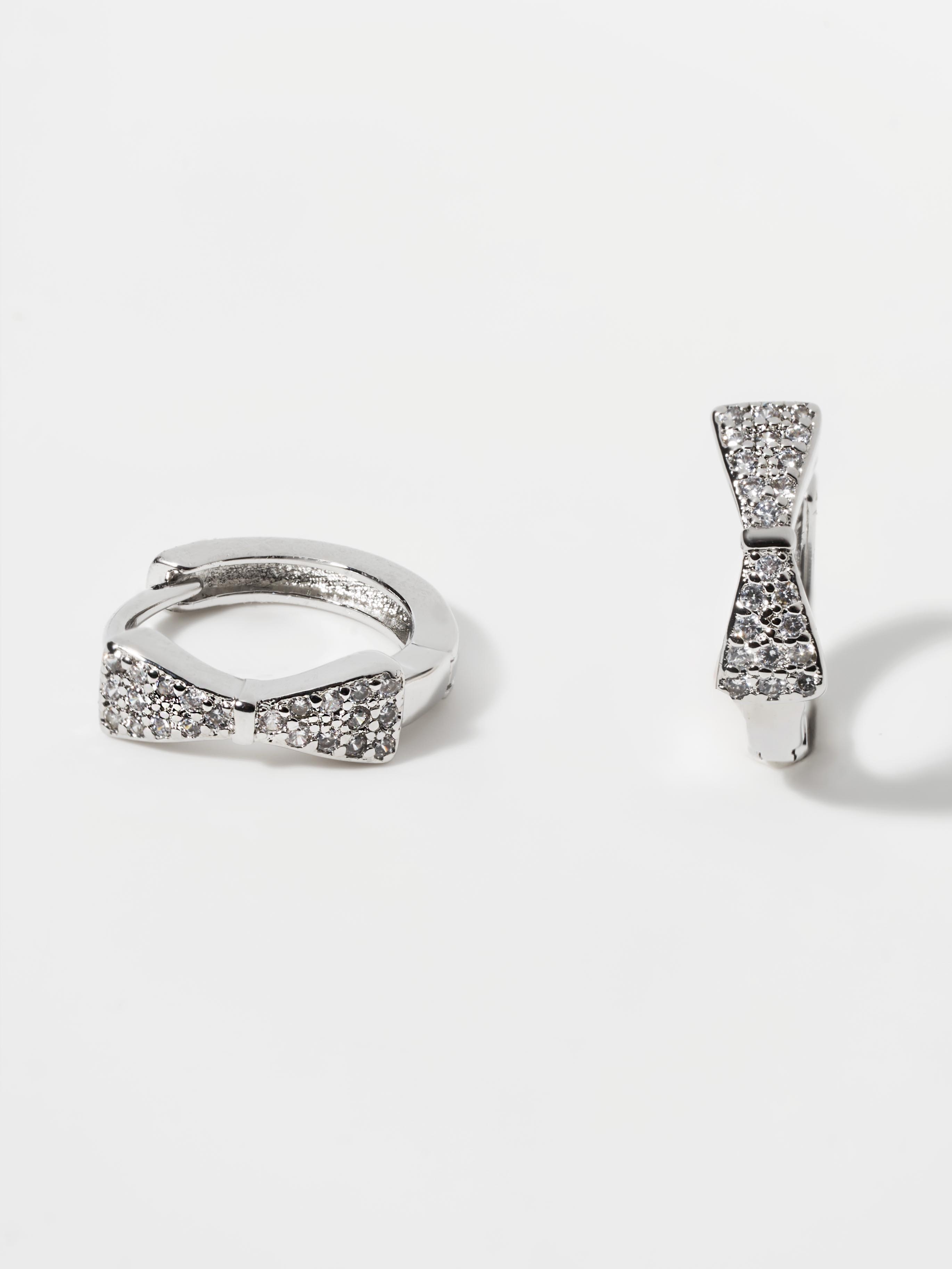 

Серьги конго из латуни SHINE & BEAUTY 77265-10, кристалл, 77265-10