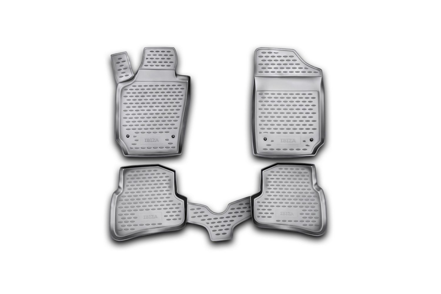 

Коврики резиновые Seat Ibiza 08- полиуретан 4 шт. Novline