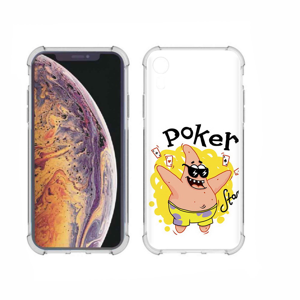 

Чехол MyPads Tocco для Apple iPhone XR Патрик, Прозрачный, Tocco