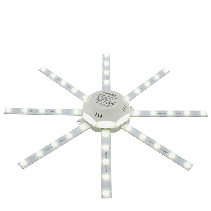

Модуль LED 220В 16Вт SMD5730 IP30 1200Лм 6400К O22см