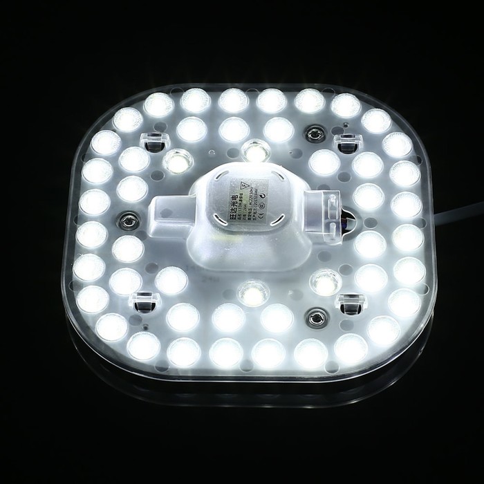 

Модуль LED со встроенным драйвером 160-250В 24Вт 2100 Лм 2700К 16*16см