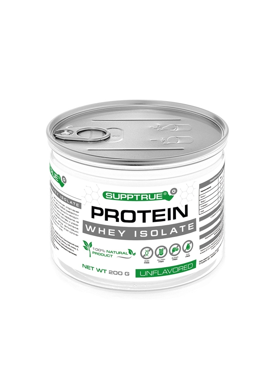 Протеин Supptrue Protein Whey Isolate 200g Banka