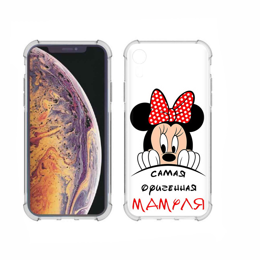 Чехол MyPads Tocco для Apple iPhone XR Самая лучшая мамуля Мини Маус