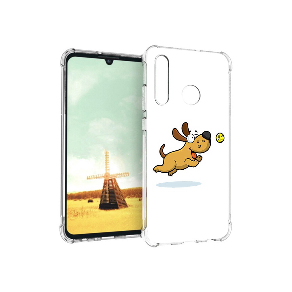 

Чехол MyPads Tocco для Huawei P Smart+ пёсик, Прозрачный, Tocco