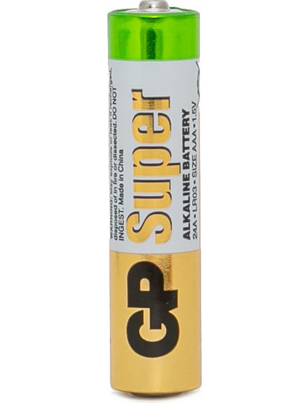 

Алкалиновые батарейки GP Super Alkaline 24А ААA - 5+5 шт. 24A5/5-2CR10