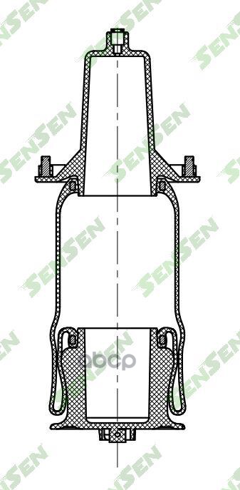 

Пневмобаллон Подвески Land Rover/Jaguar Range Rover 1995-2002 Front Sensen SAR003