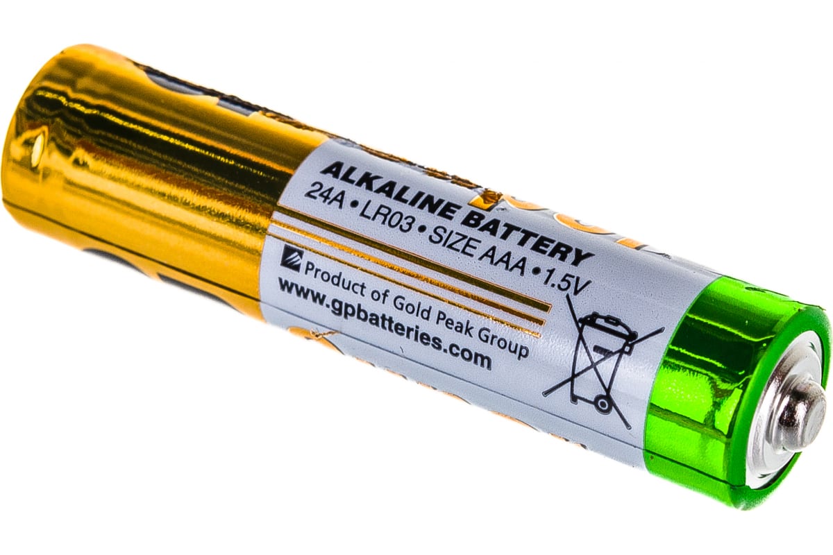 

Алкалиновые батарейки GP ААA 30 шт Super Alkaline 24А 24A-2CRVS30
