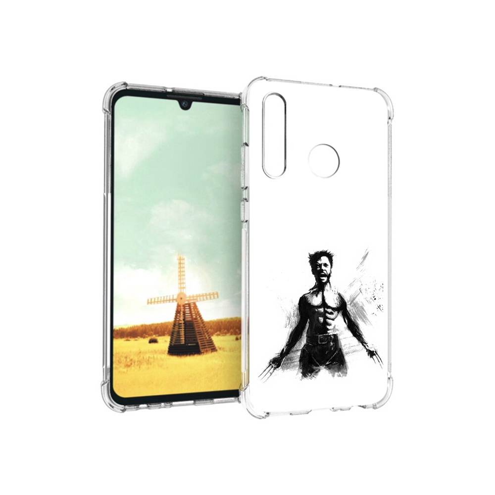 

Чехол MyPads Tocco для Huawei P Smart+ росомаха, Прозрачный, Tocco