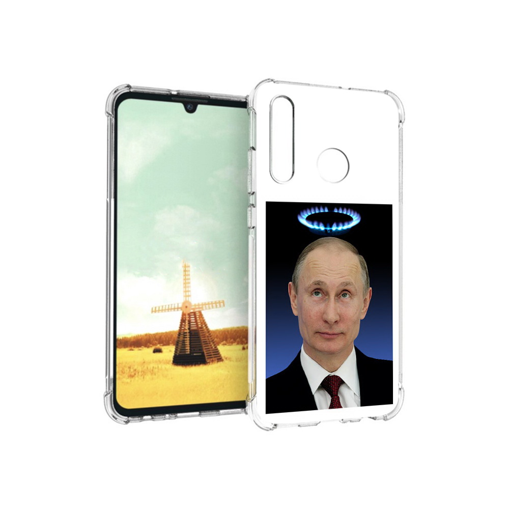 

Чехол MyPads Tocco для Huawei P Smart+ святой газ, Прозрачный, Tocco