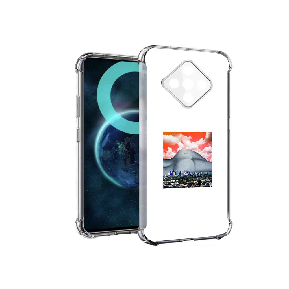 

Чехол MyPads город с девушкой на фоне для Infinix Zero 8, Прозрачный, Tocco