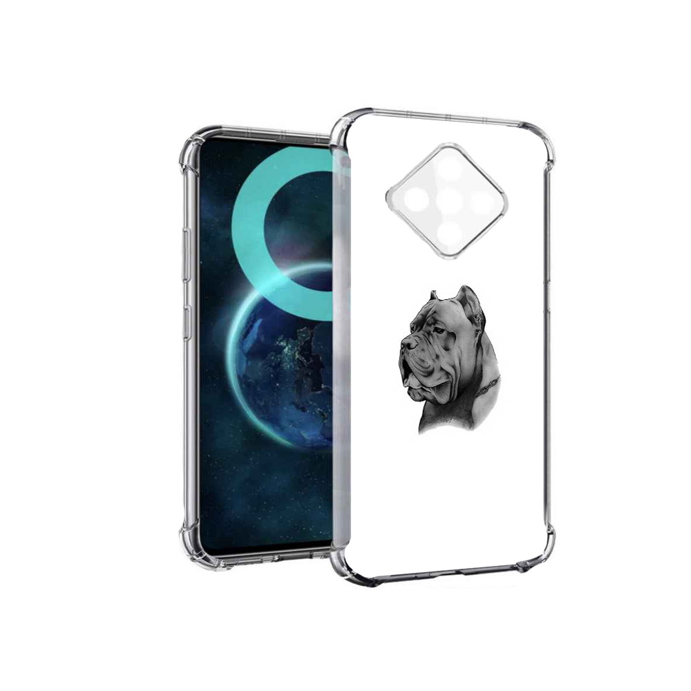 

Чехол MyPads грозный бульдог для Infinix Zero 8, Прозрачный, Tocco