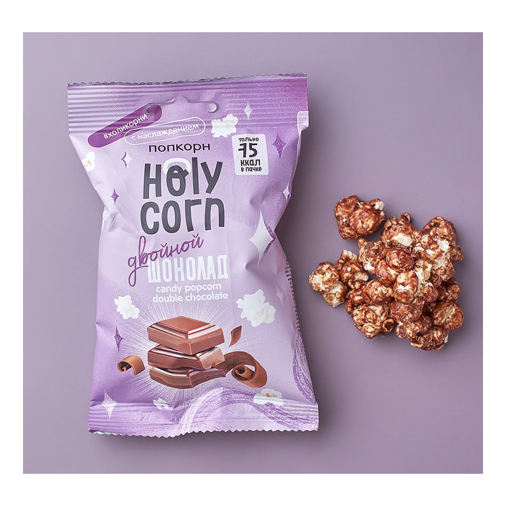 Попкорн Holy Corn Двойной шоколад 20 г
