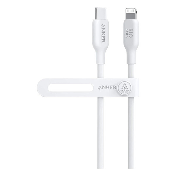 Кабель для смартфона Lightning-USB Type-C Anker 542 0.9м белый