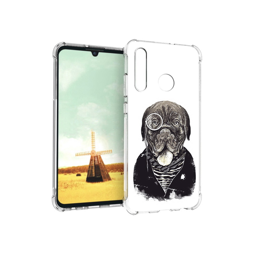 

Чехол MyPads Tocco для Huawei P Smart+ солидный песик, Прозрачный, Tocco
