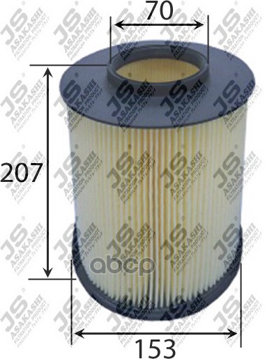 

Воздушный фильтр JS Asakashi a0457