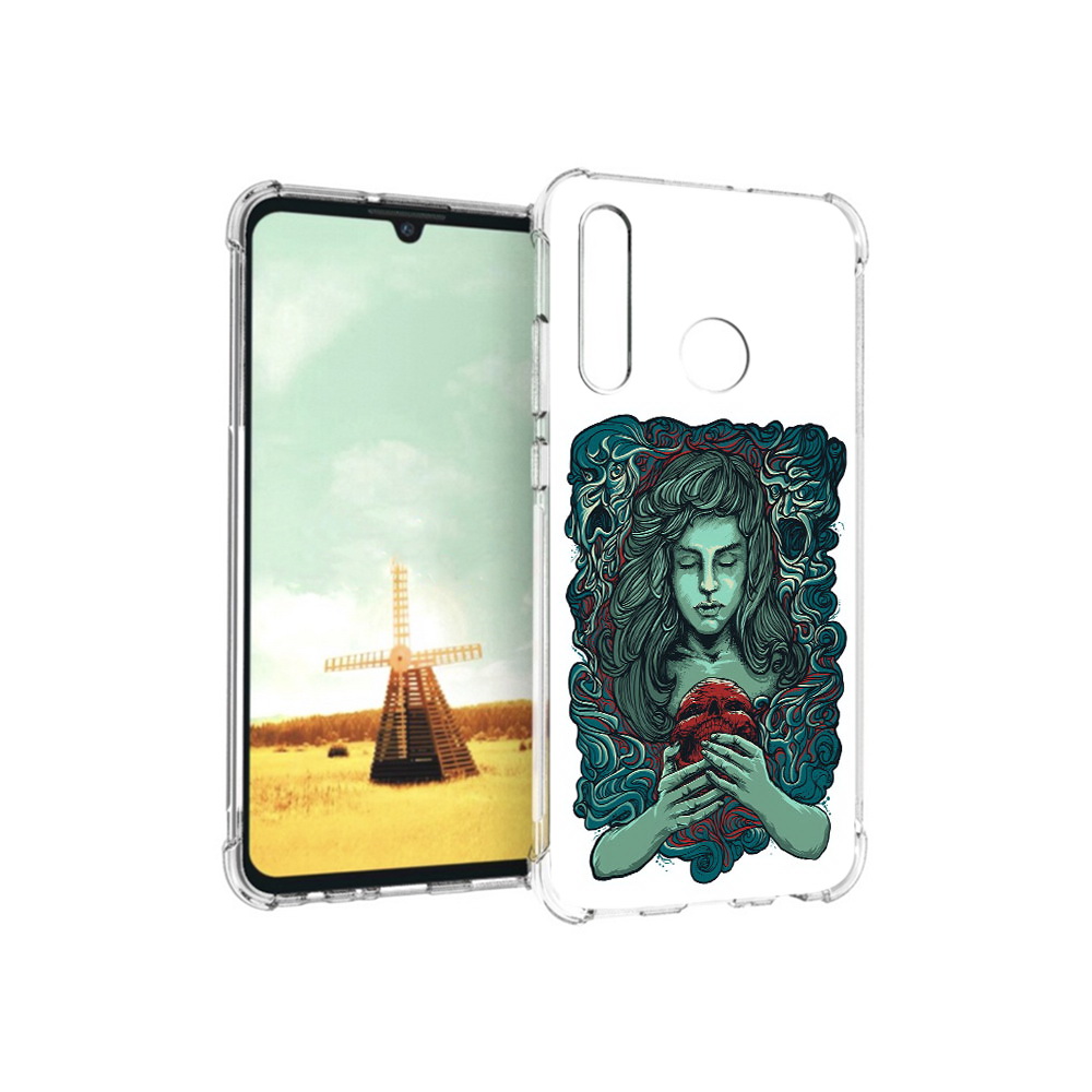 

Чехол MyPads Tocco для Huawei P Smart+ спящая девушка, Прозрачный, Tocco