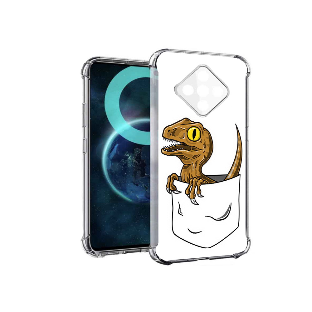 

Чехол MyPads динозавр в кармане для Infinix Zero 8, Прозрачный, Tocco
