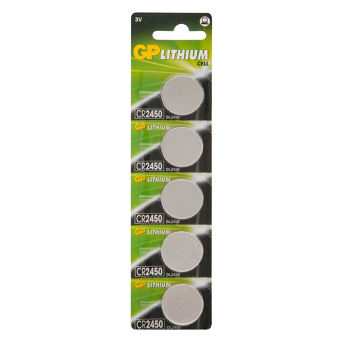 

CR2450 Батарейка GP Lithium 5 шт.