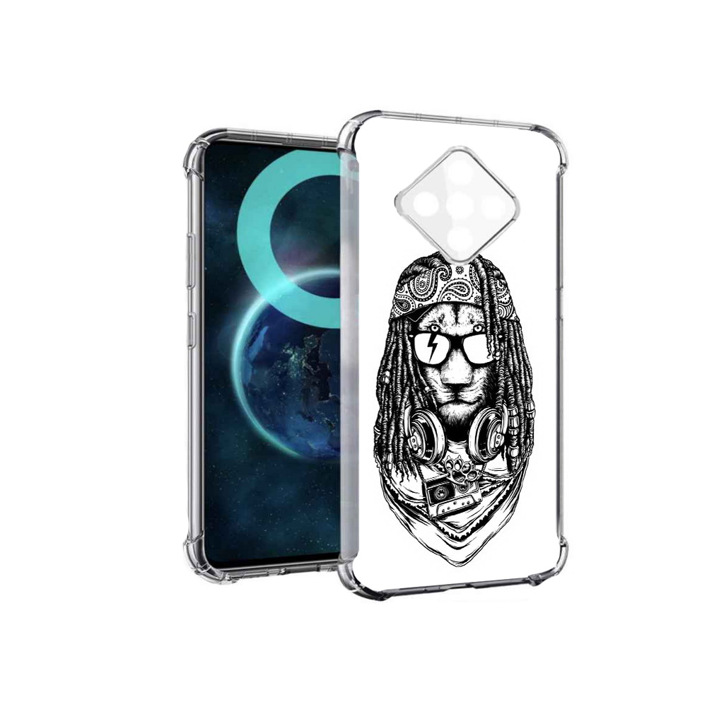 

Чехол MyPads дреды льва для Infinix Zero 8, Прозрачный, Tocco