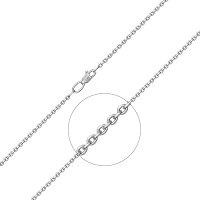 

Цепочка из белого золота 40 см PLATINA jewelry 21-0811-050-1120-17, 21-0811-050-1120-17