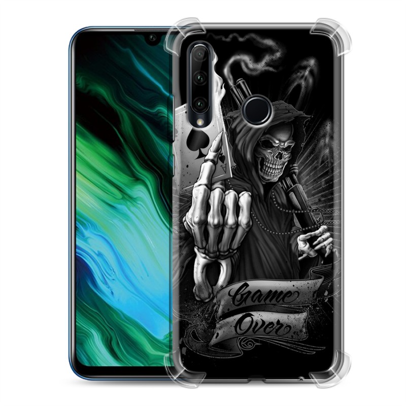фото Дизайнерский силиконовый с усиленными углами чехол для huawei honor 10i / huawei honor 20e 100gadgets