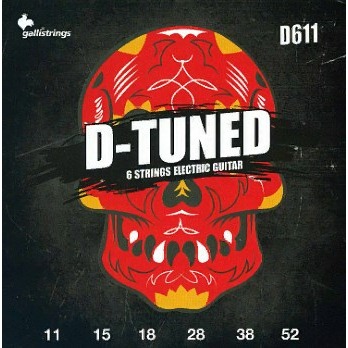 

Струны для электрогитары Galli Strings D611, D611