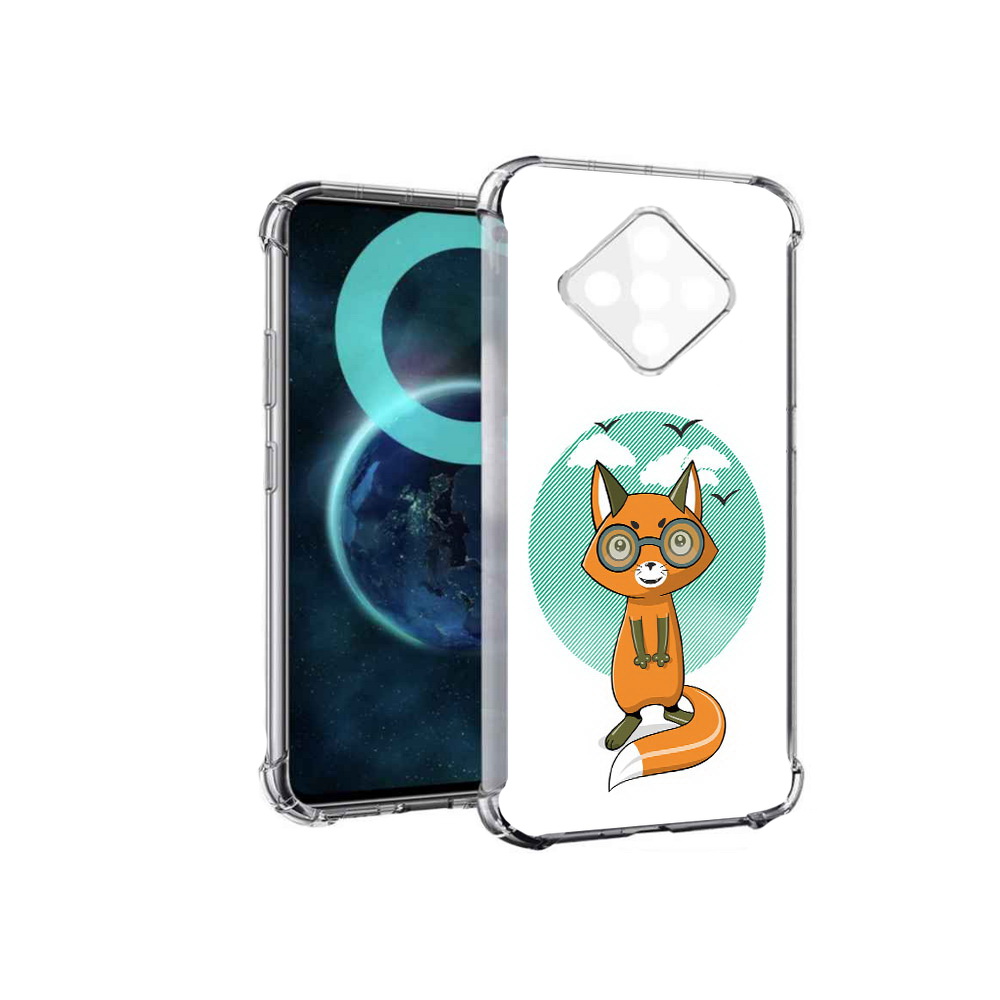 

Чехол MyPads задумчивая лиса для Infinix Zero 8, Прозрачный, Tocco