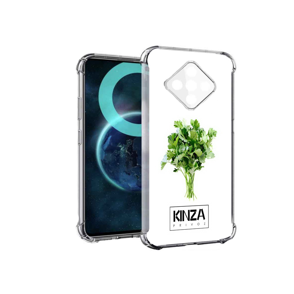 

Чехол MyPads Бренд Кинза для Infinix Zero 8, Прозрачный, Tocco