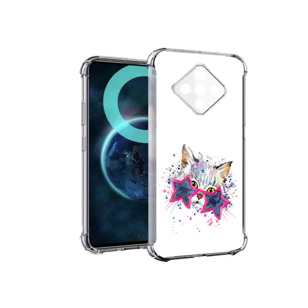 

Чехол MyPads звездные очки для Infinix Zero 8, Прозрачный, Tocco