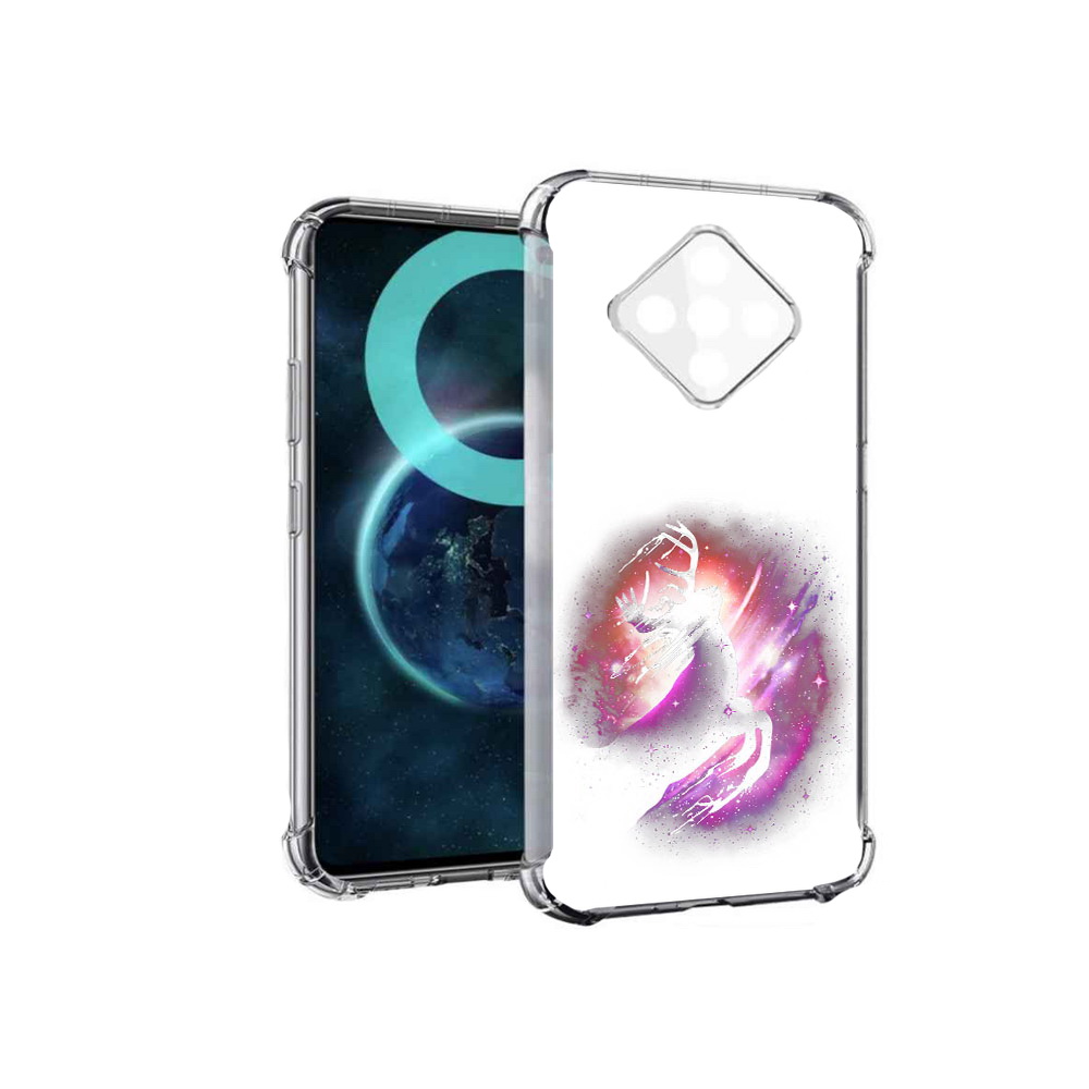 

Чехол MyPads звездный олень для Infinix Zero 8, Прозрачный, Tocco