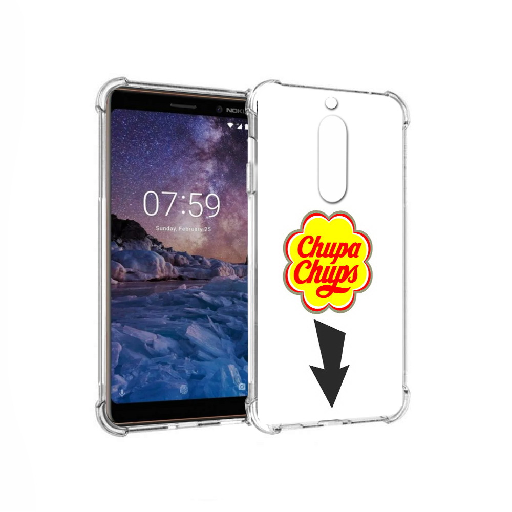 

Чехол MyPads Tocco для Nokia 7 чупа чупс (PT95887.123.694), Прозрачный, Tocco