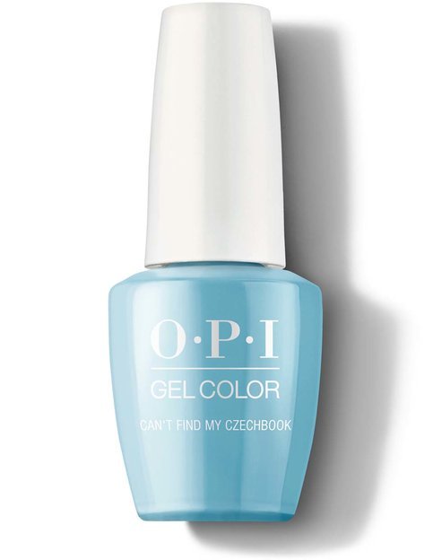 фото Гель-лак для ногтей opi gelcolor can't find my czechbook, pastel 15 мл