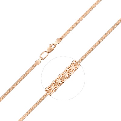 

Цепочка из красного золота 55 см PLATINA jewelry 21-2003-045-1110-17, 21-2003-045-1110-17
