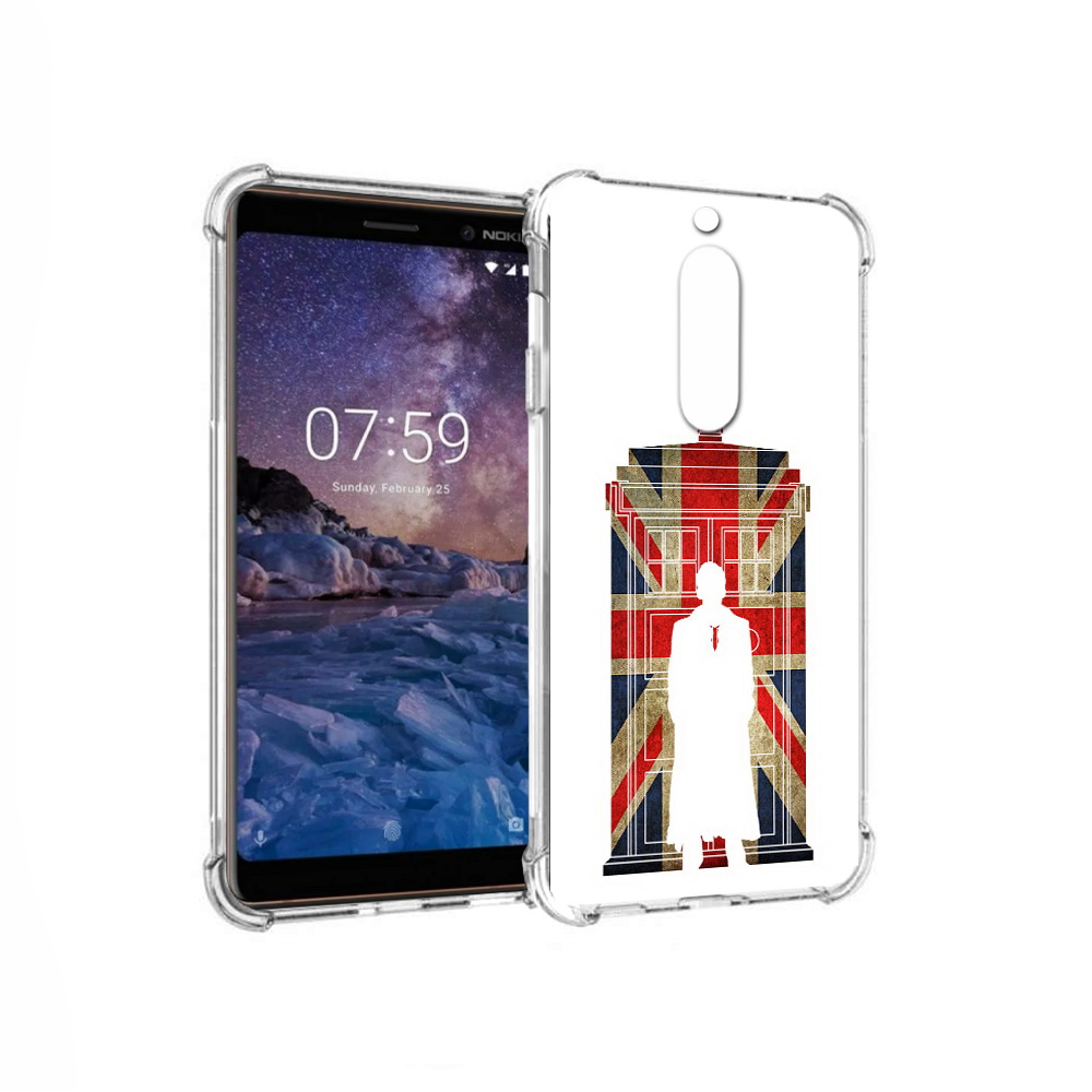 

Чехол MyPads Tocco для Nokia 7 шерлок холмс (PT95887.123.699), Прозрачный, Tocco
