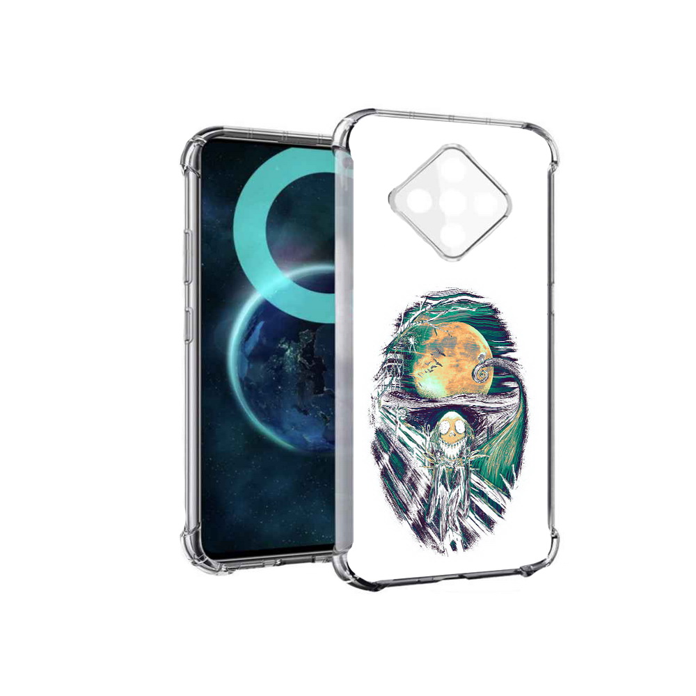 

Чехол MyPads зубастое существо абстракция для Infinix Zero 8, Прозрачный, Tocco