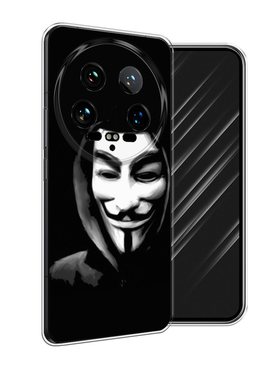 

Чехол Awog на Xiaomi 14 Ultra "Анонимус", Черный;серый;белый, 321850-1
