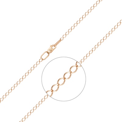 

Браслет из красного золота р. 19,5 PLATINA jewelry 22-0203-040-1110-17, 22-0203-040-1110-17