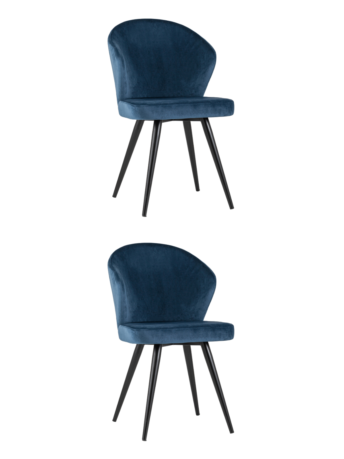 

Комплект стульев 2 шт. Stool Group Танго, синий, Танго