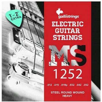 фото Струны для электрогитары galli strings ms1252