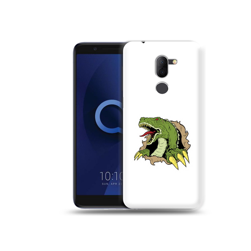 

Чехол MyPads Tocco для Alcatel 3X годзила (PT112114.674.290), Прозрачный, Tocco