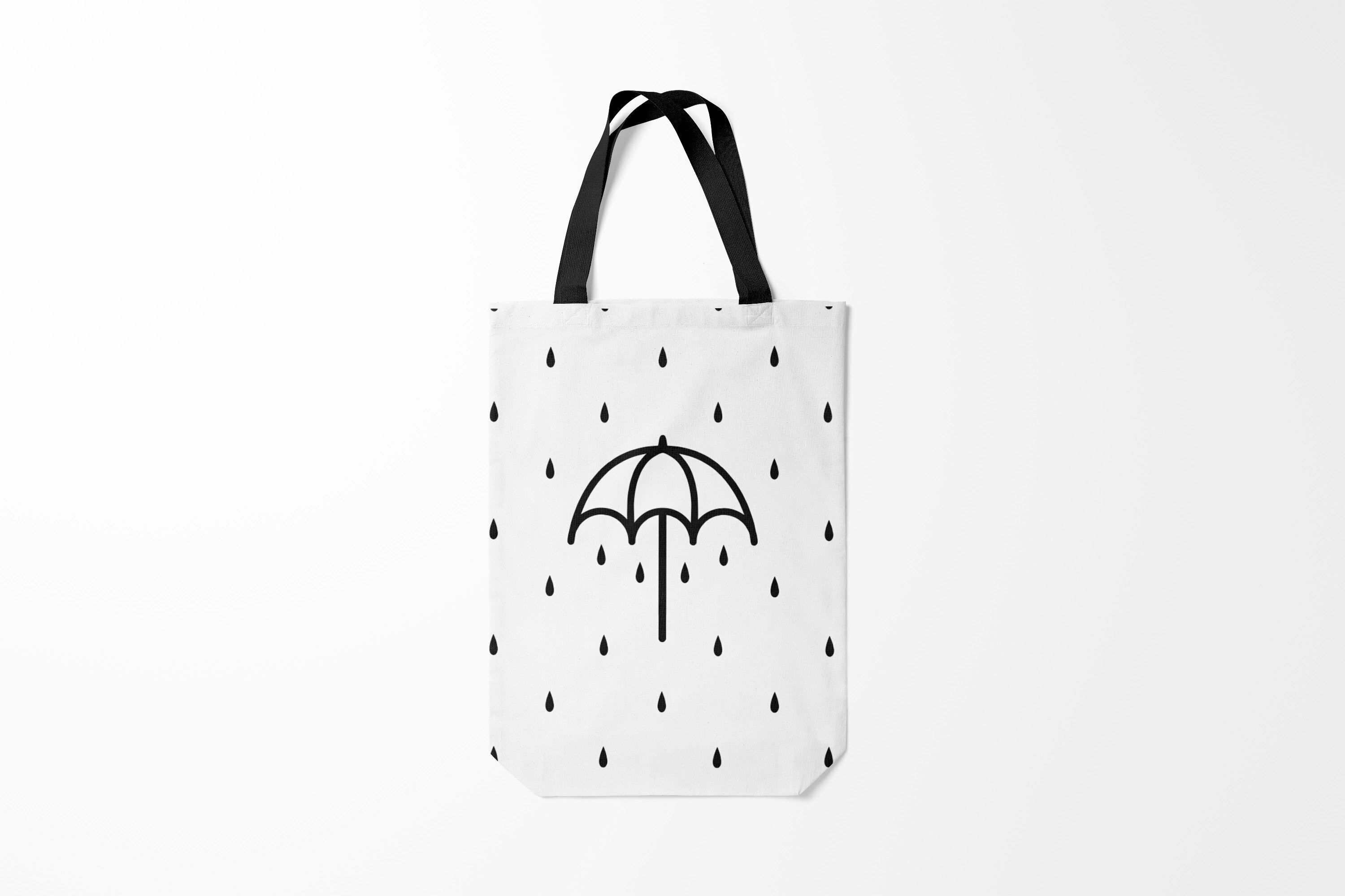 

Сумка шoппер унисекс Burnettie Bring Me the Horizon, белый, Bring Me the Horizon