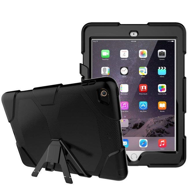 Противоударный чехол для iPad 10.2 (2019), iPad 10.2 (2020/2021), Metrobas Case, черный