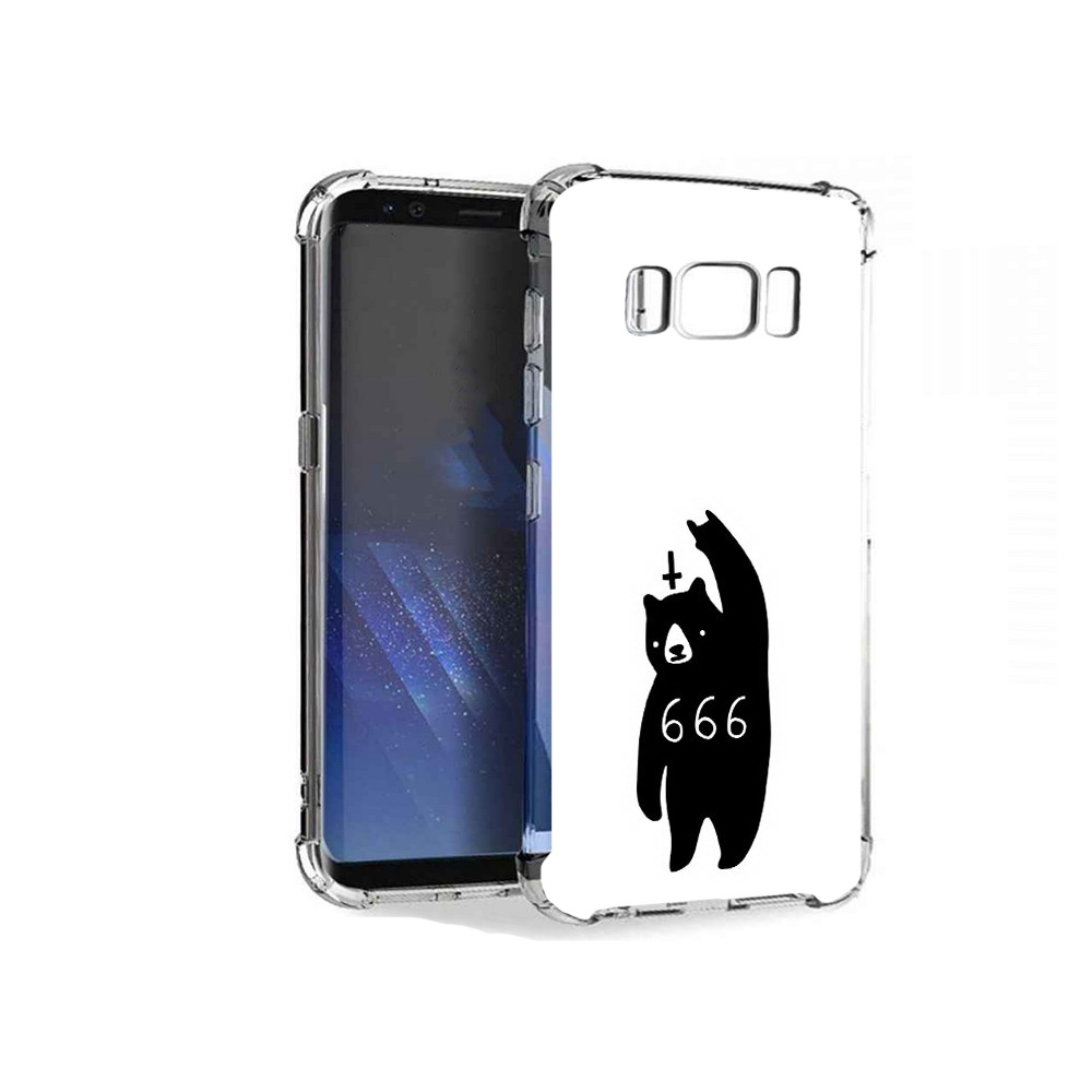 

Чехол MyPads Tocco для Samsung Galaxy S8+ медведь 666, Tocco