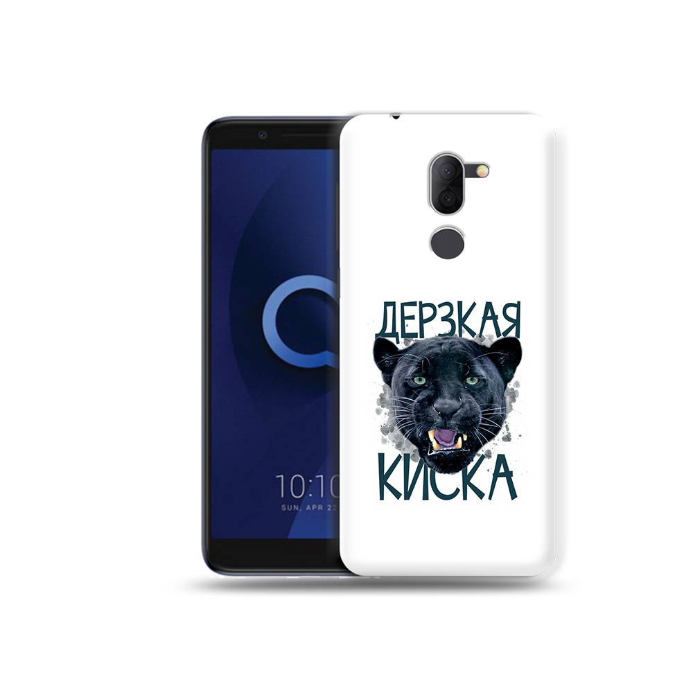 

Чехол MyPads Tocco для Alcatel 3X дерзкая киска (PT112114.674.319), Прозрачный, Tocco
