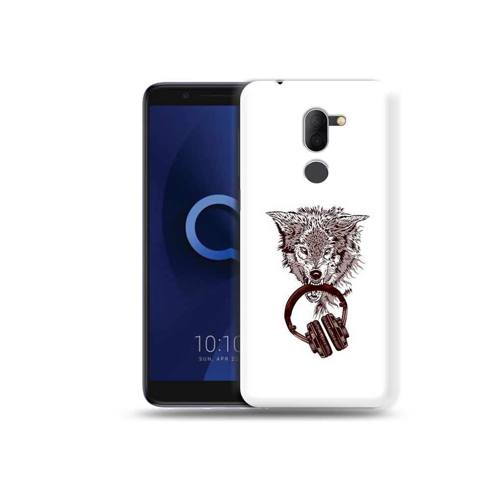 

Чехол MyPads Tocco для Alcatel 3X дикий волк (PT112114.674.325), Прозрачный, Tocco